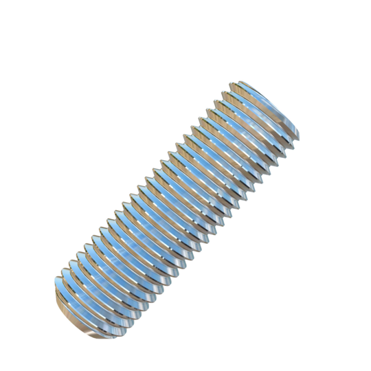 Titanium M8-1 Pitch X 25mm Allied Titanium Set Screw, Socket Drive with Cup Point