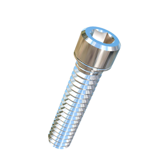 Titanium M1.6-0.35 Pitch X 7mm Socket Head Allied Titanium Machine Screw with Reduced Head and Reduced Socket